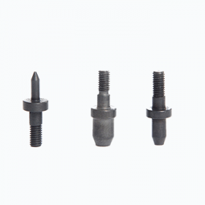 Catch pins hardened with thread
