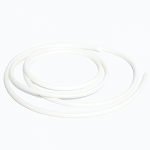 Silicone round cord white