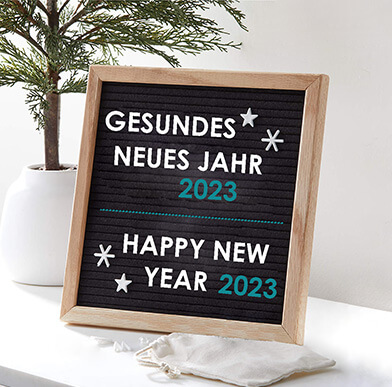 Gesundes neues Jahr 2023