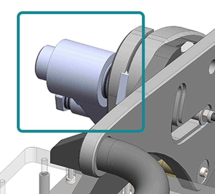 Elektrische Verriegelung LHS-Serie Fokus