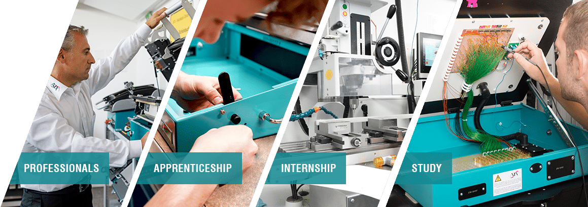 Experienced professionals, apprenticeships, internships, studies - start your career at ATX Hardware now