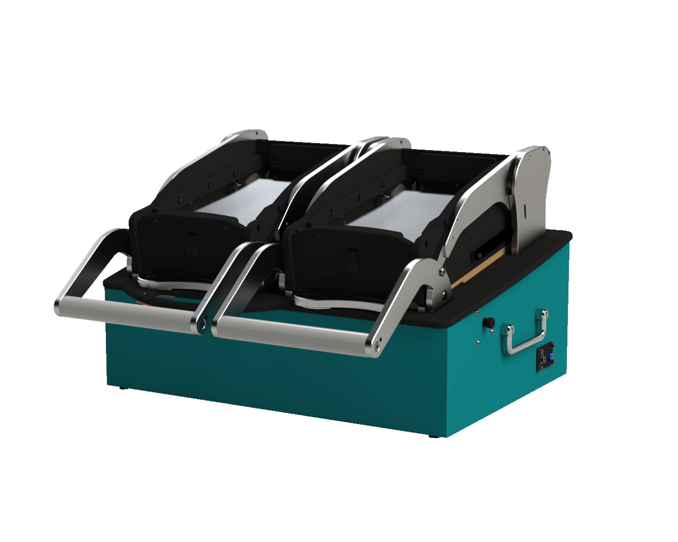 Mechanical, ergonomic double chamber change adapter MMIWGT-A-DO (E01-00118)