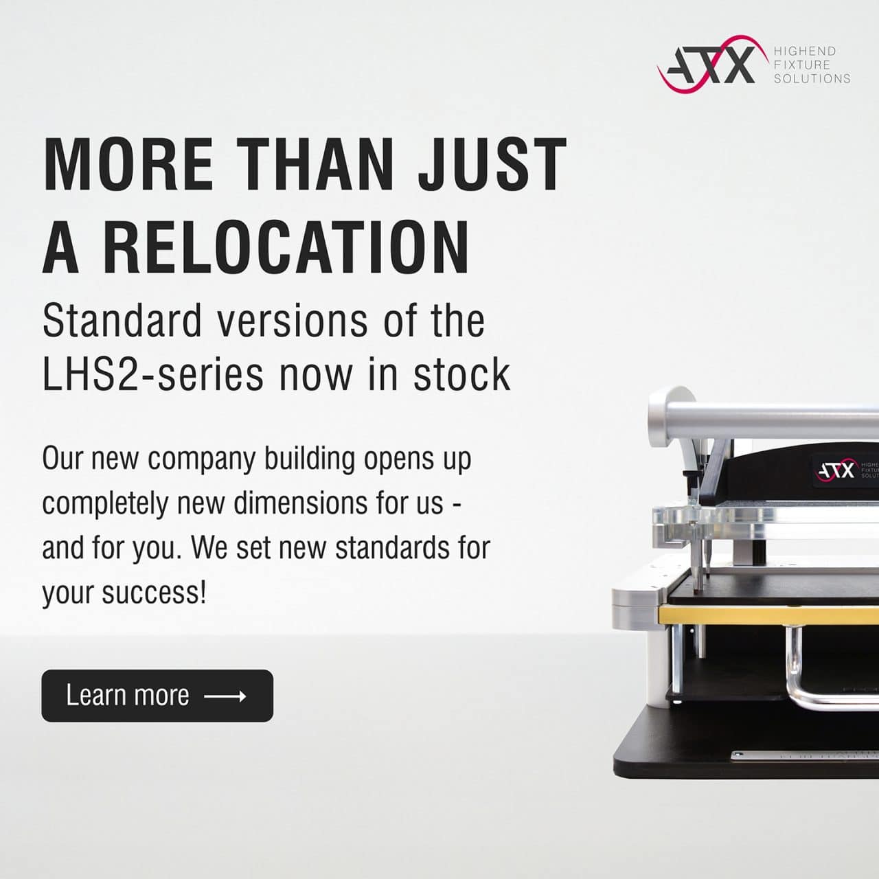 Standard versions of the LHS2-series now in stock | LHS2-series from stock