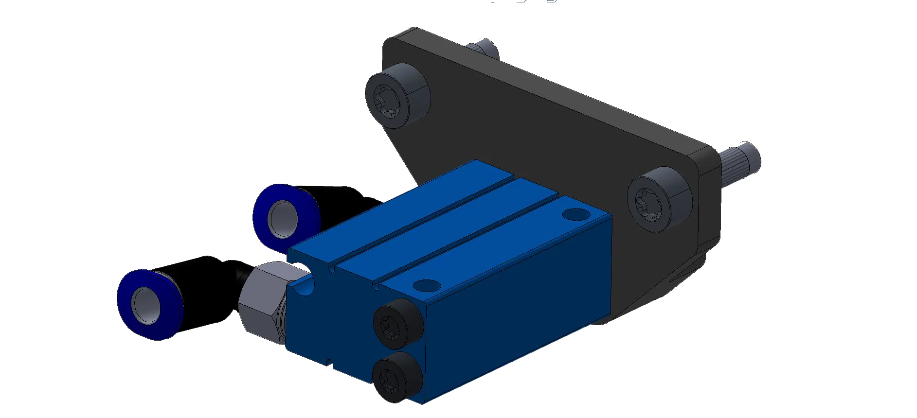Pneumatic locking for ME2 series and ME2W series
