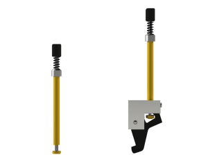 Manual button actuator
