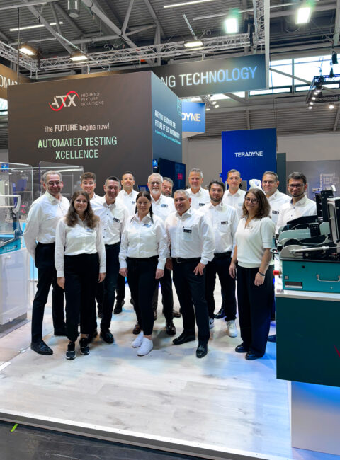 Gruppenbild ATX & Leitec productronica 2025